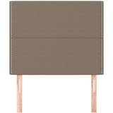  Posteljno vzglavje 2 kosa taupe 90x5x78/88 cm blago, (20936236) | Shoptok.si
