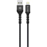 BLAVEC RAPTOR KABEL OPLETENI - USB NA LIGHTNING - 2.4A 0.5 METARA - crni | shoptok.hr