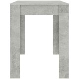  Blagovaonski stol boja betona 120x60x76 cm konstruirano drvo | Shoptok.si