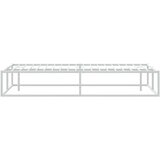vidaXL Okvir kreveta bez madraca Bijeli 180x200 cm Metalni | shoptok.hr