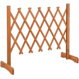  Vrtna rešetkasta ograda narančasta 120 x 60 cm masivna jelovina | shoptok.hr