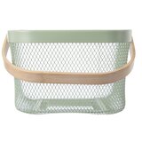 Orion Žična kovinska košara 24,5x27x30 cm Greenish – | Shoptok.si