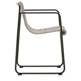 Kave Home Prljavo zelena metalna vrtna stolica Maurina – | shoptok.hr