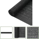 The Living Store Zaščitna mreža črna 1,2x10 m HDPE 75 g/m² - Mreža Za Zasebnost, (21742637) | Shoptok.si