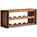  Stojalo za vino Rjava 100 x 45 x 33 cm Trden recikliran les, (5000107465) | Shoptok.si