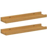  Polica na zidu Zidne 2 pcs Bež 40 x 9 x 3 cm Konstruirano drvo | Eponuda.ba