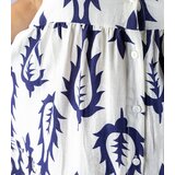 Pri Shirt dress with frills and print cotton and linen AMELIA | shoptok.hr