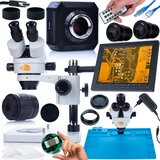 Rosfix Komplet Mikroskopov Mercury Pro – Trinokularna Glava, Kamera ORION Pro, Silikonska Podloga 480 X 320 Mm, Zavese 8", (5000212282) | Shoptok.si