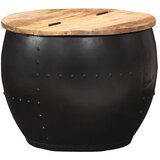  Stolić za kavu okrugli 53 x 43 cm od masivnog drva manga | shoptok.hr
