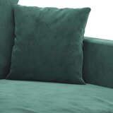  2-dijelni set sofa s jastucima tamnozeleni baršunasti | shoptok.hr