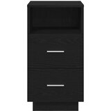  Noćni ormarići 2 kom s 2 ladice crni 36x36x68 cm | shoptok.hr