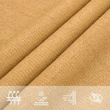  Jedro za zaštitu od sunca 160 g/m² Trokutasto pijesak 3,6x3,6x3,6 m HDPE | shoptok.hr