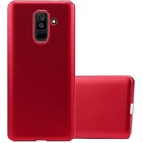 Cadorabo Ohišje, združljiv s Samsungom v kovinsko rdeči - zaščitni pokrov, narejen iz fleksibilnega silikona TPU, (20593147) | Shoptok.si