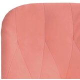  Stolica za opuštanje ružičasta baršunasta | shoptok.hr