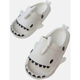 Gemre White children's flip-flops with a shark motif Tossi | ePonuda.com
