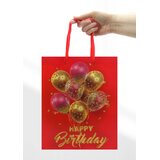 Kesa UKRASNA L 26x32x10 OP1734 HAPPY BIRTHDAY BALONI WY Cene