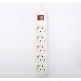 Linkom 5r/1.5m sa prekidacem 3x1.5mm beli bulk kabal produzni ( 010-0819 ) | ePonuda.com