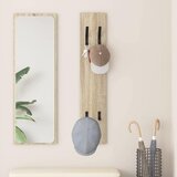  Vješalica za kapute na zidu sonoma hrast 20 x 1.5 x 100 cm | shoptok.hr