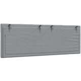 vidaXL Vzglavna stranica svetlo siva 140 cm blago | Shoptok.si