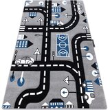 RugsX Preproge Preproga PETIT CITY mesto, ulice siva 80x150 cm Siva | Shoptok.si