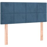 Maison Chic Posteljno vzglavje - Vzglavna omarica temno modro 90x5x78/88 cm žamet, (22077562) | Shoptok.si