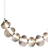 LED luster na sajli BOLLA LED/36W/230V sjajni hrom/zadimljena siva | Eponuda.com