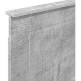  Uzglavlje s uzglavljem Betonski sivi 75 cm Konstruirano drvo | shoptok.hr