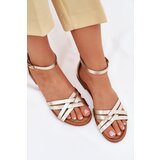 Maciejka Ladies leather sandals on flat heel | Shoptok.si