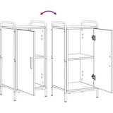  Kreveta Crni hrast 97 x 33 x 81 cm Konstruirano drvo | shoptok.hr