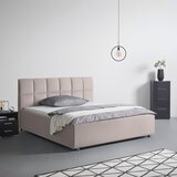 Premium Living Oblazinjena Postelja Bogner, Peščena Barva, 180x200 | Shoptok.si