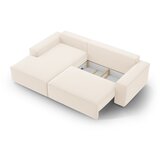 Micadoni Bež sklopiva kutna garnitura od bouclé tkanine (s lijevim kutom) Jodie – Home | shoptok.hr