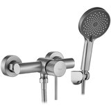 REA Bath Tuš pipa REA Lungo Stripe BRUSH NICKEL | shoptok.hr