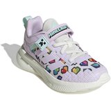 Adidas Patike za devojčice Minecraft Fortarun El C JR1950, Lavanda | Eponuda.com