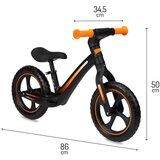 Momi balans bicikl za decu Mizo Black | ePonuda.com