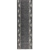  Trkački tepih FLORNES Tkani Siva Zigzag 100 x 150 cm PP 7 mm - Sivi cik-cak 100 x 150 cm | shoptok.hr