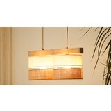  Brilagi - Visilica na sajli FOREST 2xE27/15W/230V borovina/bež/krem | Eponuda.com