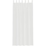 Voile zavjese s petljama 2 kom bijele 140x245 cm | Shoptok.si