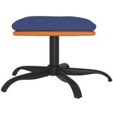  Tabure plavi 60x60x36 cm od tkanine i umjetne kože | shoptok.hr