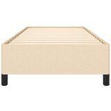  Posteljni okvir krem 90x190 cm blago, (20794909) | Shoptok.si