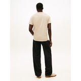 Tommy Jeans Majica 'ESSENTIAL' bež / mornarska / rdeča / bela | Shoptok.si