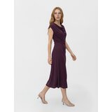 Reserved Midi haljina - tamnoljubičasto | shoptok.hr