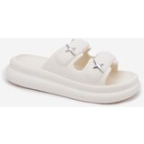Boto Women Foam Sandals On Platform Ecru Falowena | shoptok.hr