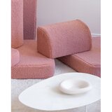 Wigiwama Rožnata otroška sedežna garnitura iz tkanine bouclé 132 cm Settee – | Shoptok.si