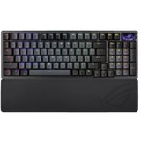 Asus Tipkovnica ROG Azoth 96 HE Wireless, ROG HFX V2 Analog, PBT, OLED, RGB, USB, US | Shoptok.si