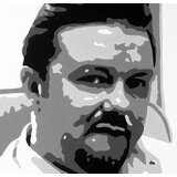  Ročno izdelana slika POP Art The Office 3-delna (POP ART) | Shoptok.si