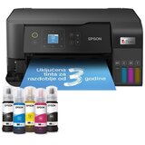 Printer EPSON EcoTank L3356 print/scan/copy Rez.5.760 x1.440 dpi. 33str/min Monokrom.15str/min Colour. USB, LAN.WiFi. Boja bijel | Eponuda.ba