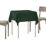  Tkanina za stol 5 kom. Pravokutni Tamnozelena 140 x 140 cm | shoptok.hr