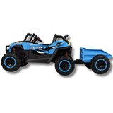 Buggy dvosjed 4x4 s prikolicom - plavi | shoptok.hr