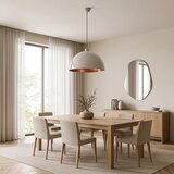 Brilagi LED luster na sajli METALO 1xE27/40W/230V Ø 40 cm bež/bakrena | Eponuda.com