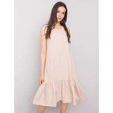 RUE PARIS Dress-328-SK-5074.74-beige | Shoptok.si